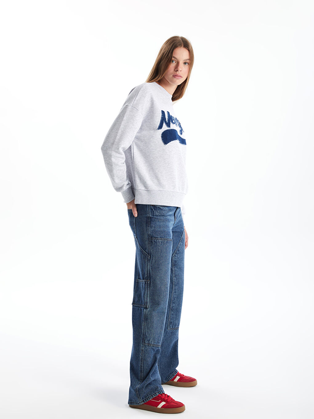 LCW Jeans Wideleg Women's Jeans -W4BO94Z8-507