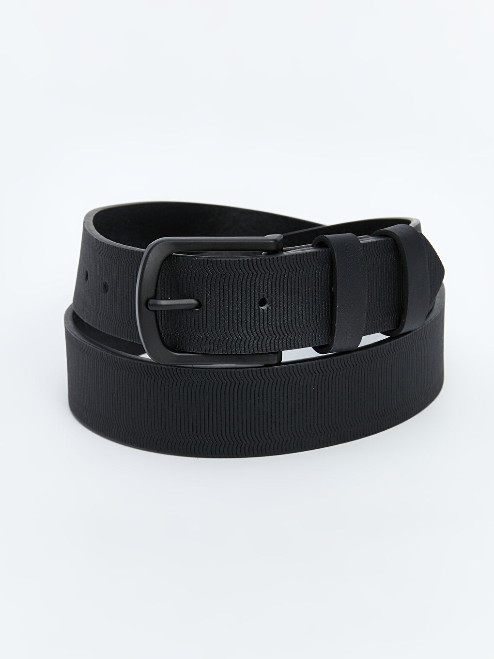 Faux Leather Men's Belt