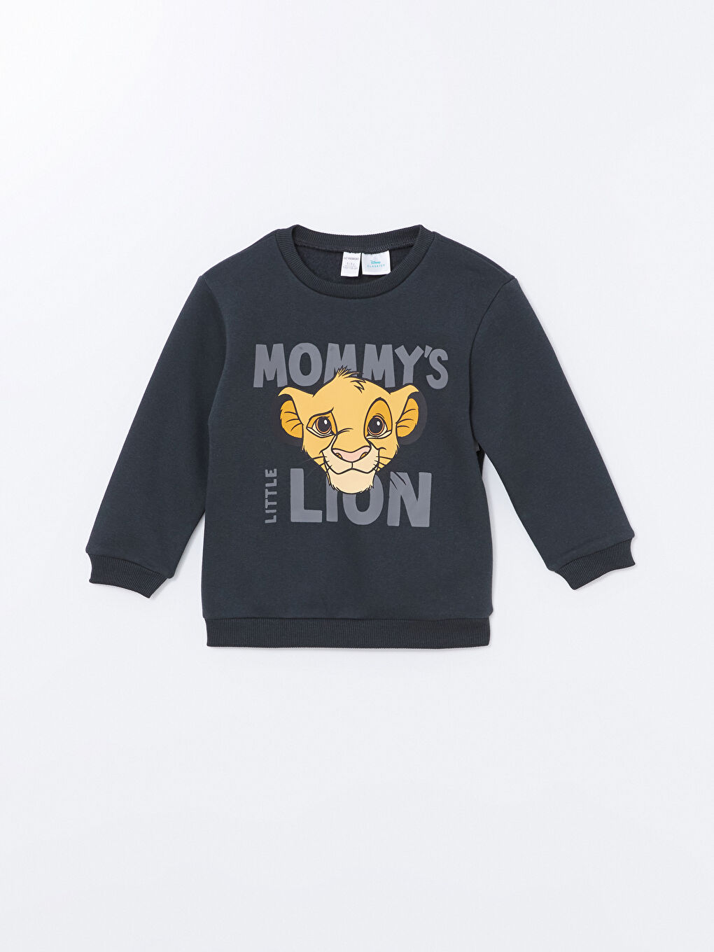 LCW Kids Kalın Aslan Kral Baskılı Erkek Çocuk Sweatshirt -W4BP24Z1-R4W