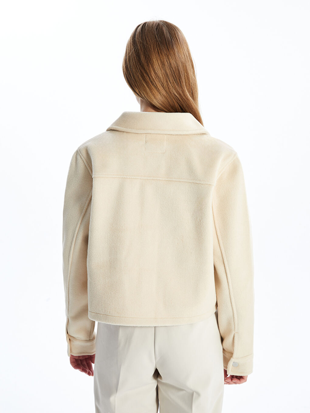 LCW Vision Shirt Collar Women's Cachet Jacket -W4BQ63Z8-DHA