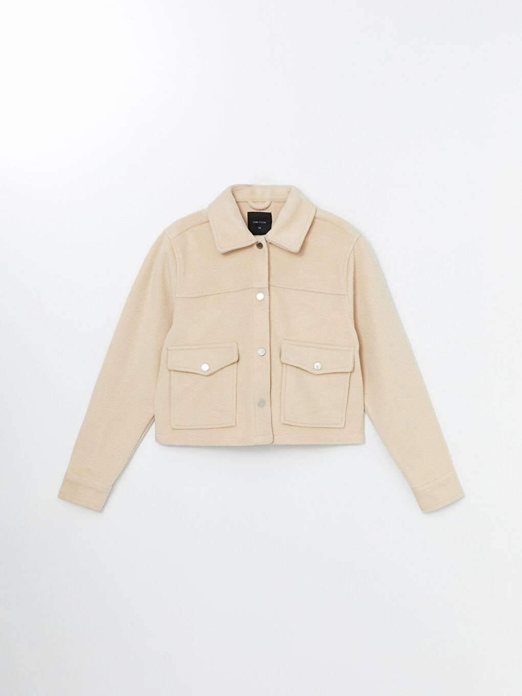 LCW Vision Shirt Collar Women's Cachet Jacket -W4BQ63Z8-DHA