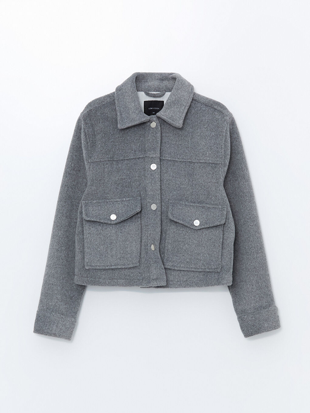 LCW Vision Shirt Collar Women's Cachet Jacket -W4BQ63Z8-JMD
