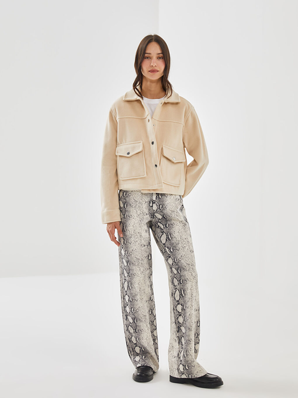 Shirt Collar Women's Cachet Jacket-1