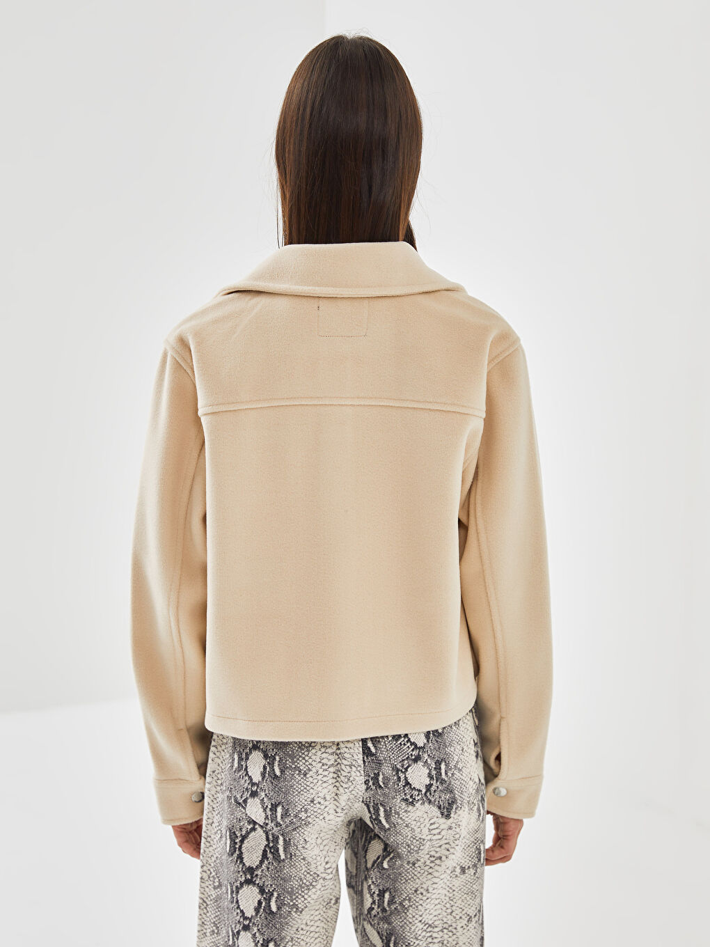 Shirt Collar Women's Cachet Jacket-4