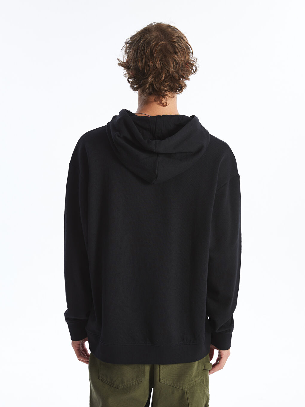 XSIDE H12 Langarm Bedrucktes Dickes Kapuzensweatshirt für Herren -W4BQ75Z8-CVL