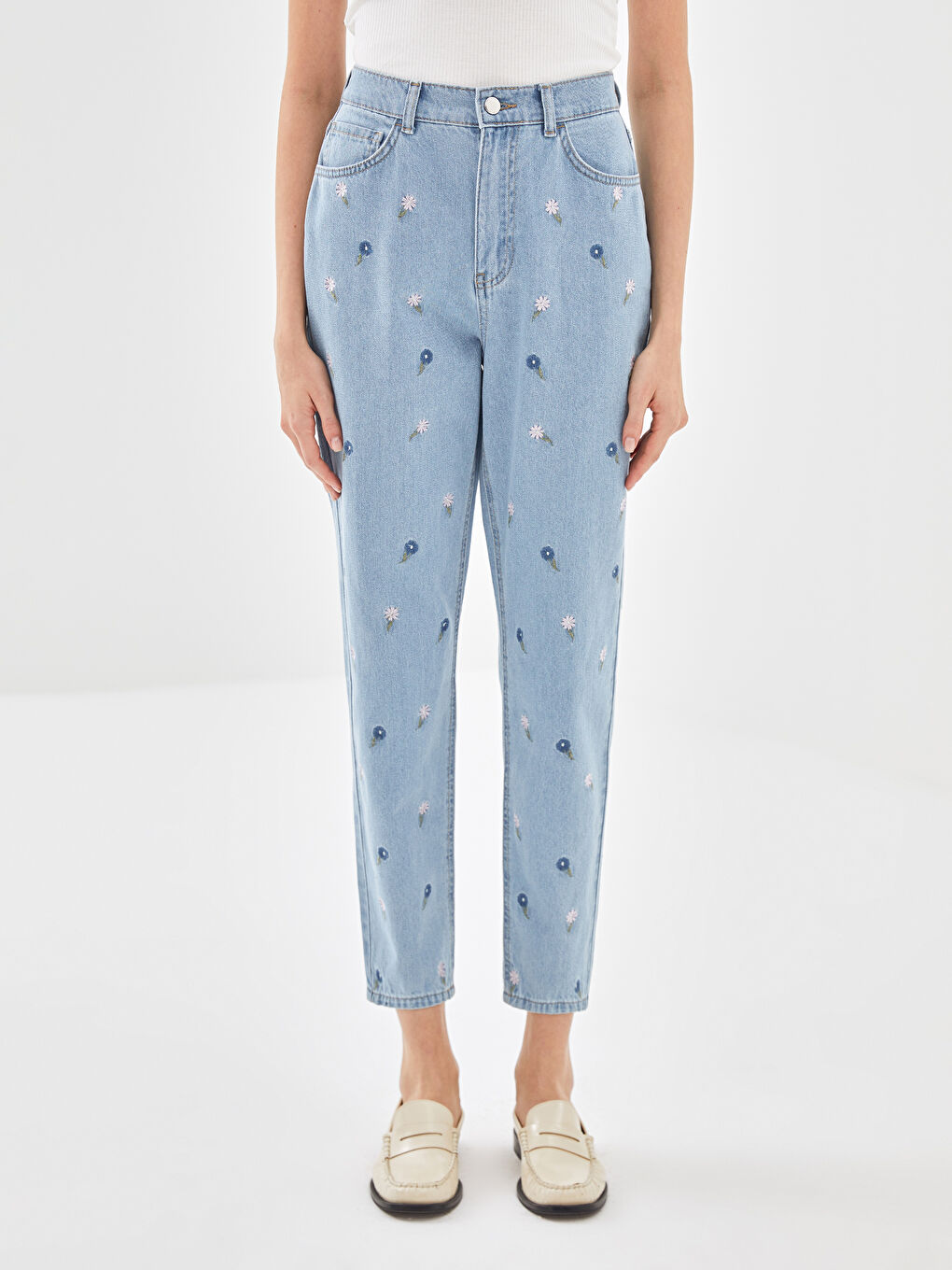 Mom Fit Women's Jeans -W4BQ79Z8-311