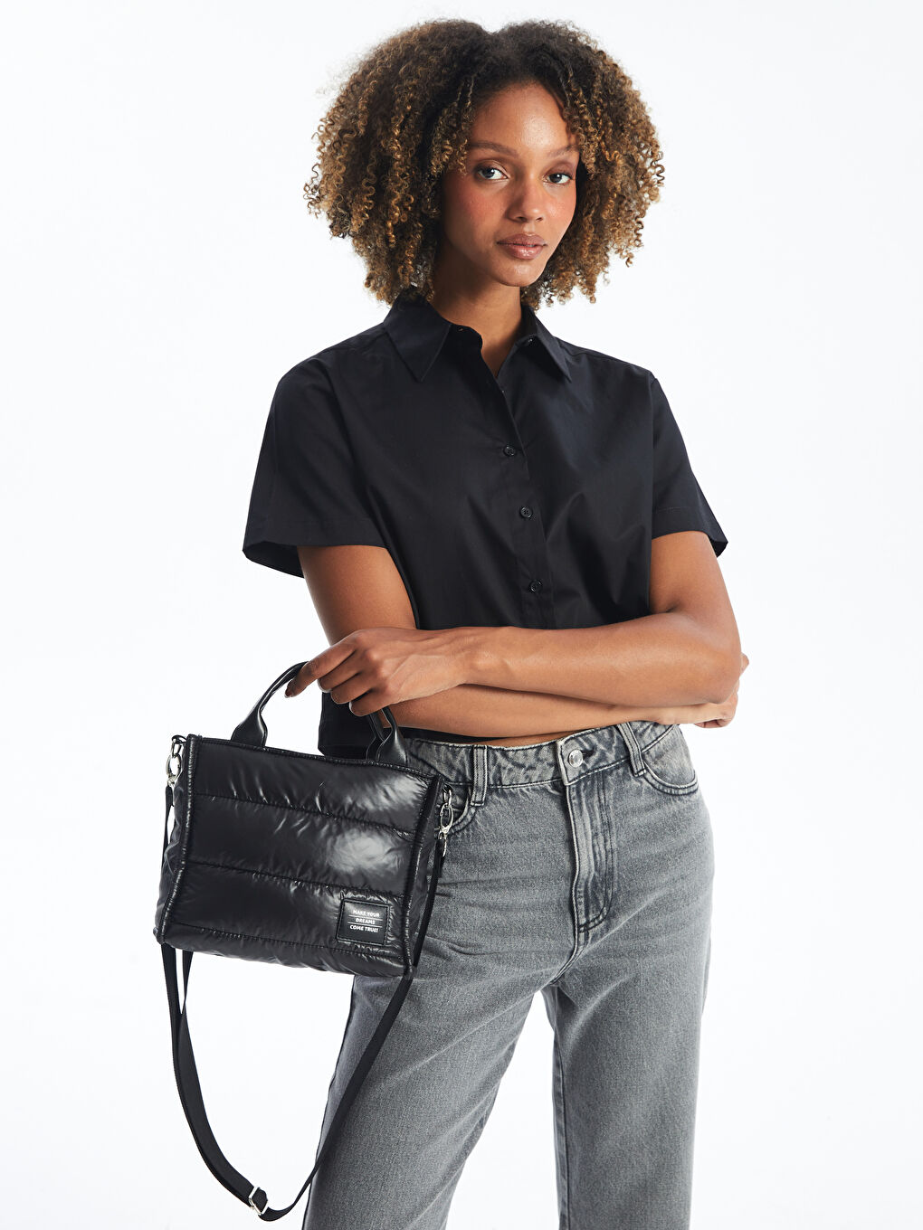 LCW ACCESSORIES Verstellbarer Riemen Schultertasche für Damen -W4BQ91Z8-CVL