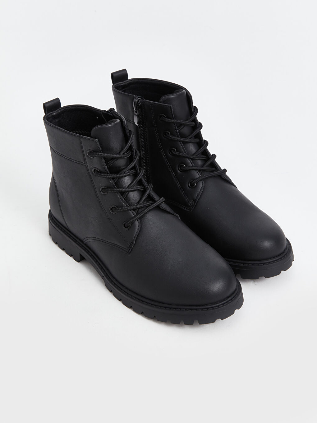 Faux Leather Boys' Boots -W4BS07Z4-HUC