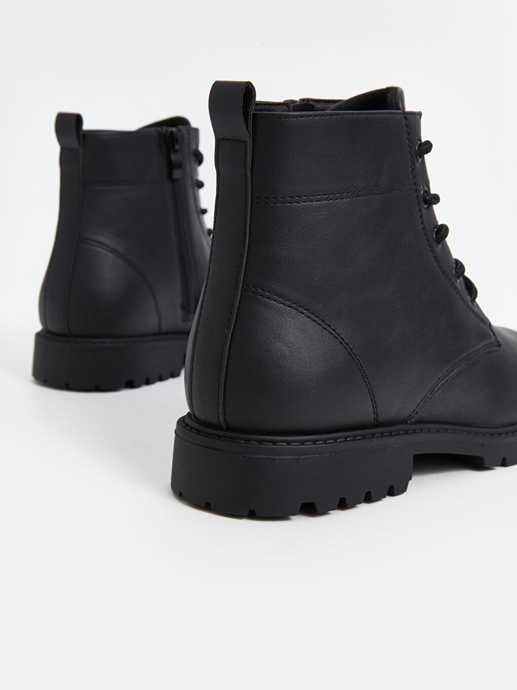 Faux Leather Boys' Boots -W4BS07Z4-HUC