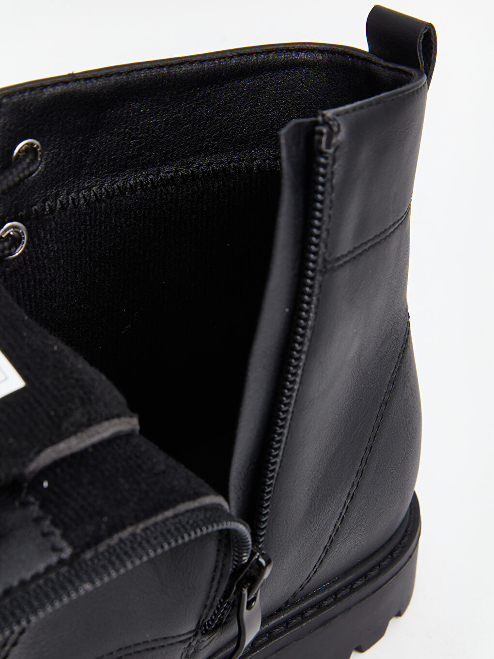 Faux Leather Boys' Boots -W4BS07Z4-HUC