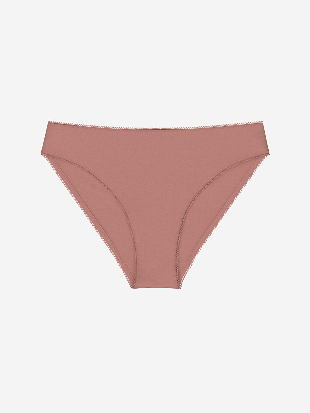 Pembe Düz Bikini Külot