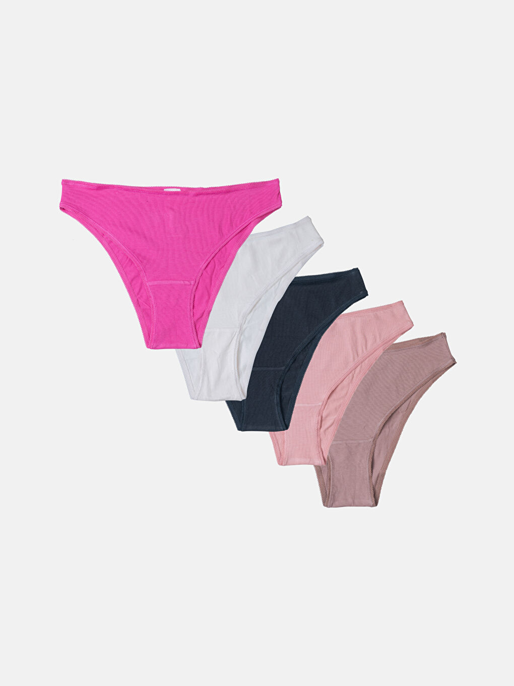 LCW DREAM Plain Brazilian Knickers 5 Pack -W4BS42Z8-GTA