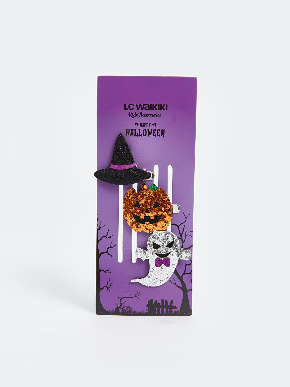 Halloween Themed Girls' Hair Clip Set -W4BS59Z4-M0T