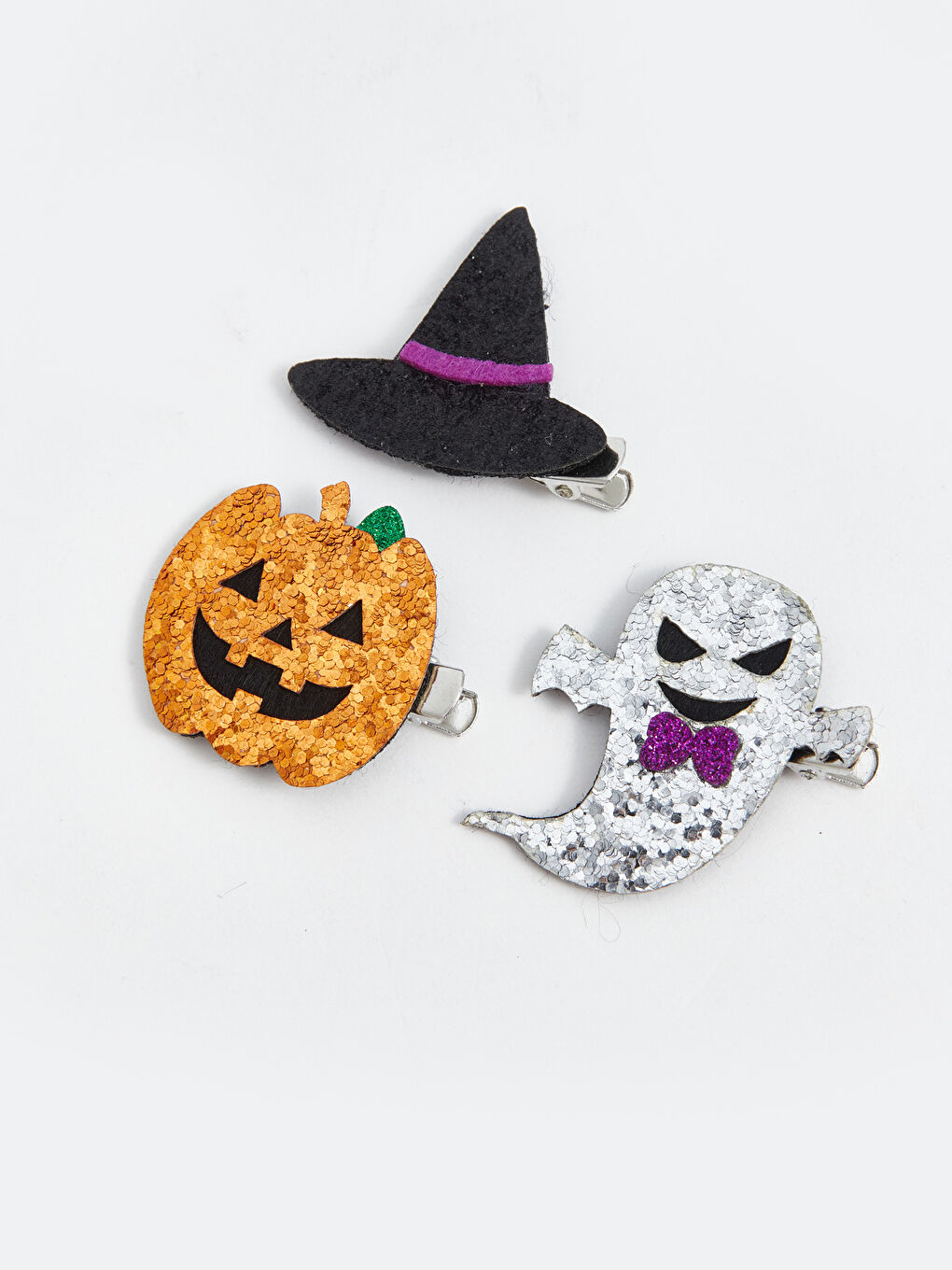 Halloween Themed Girls' Hair Clip Set -W4BS59Z4-M0T