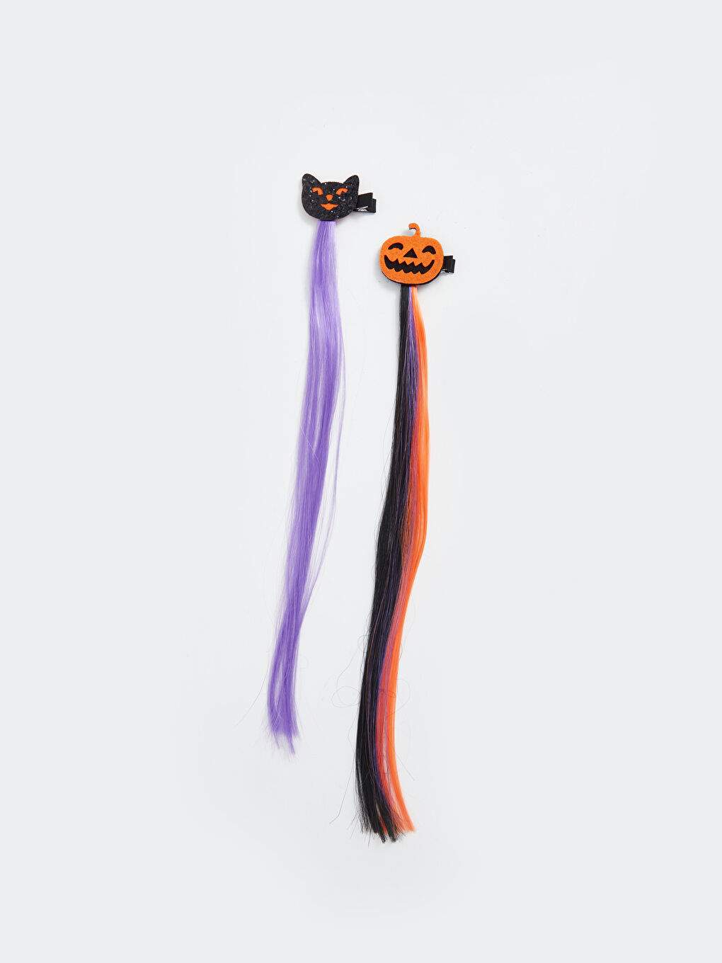 H12 Metal Buckle Girls' Clip-in Hair Extension -W4BS80Z4-QBC