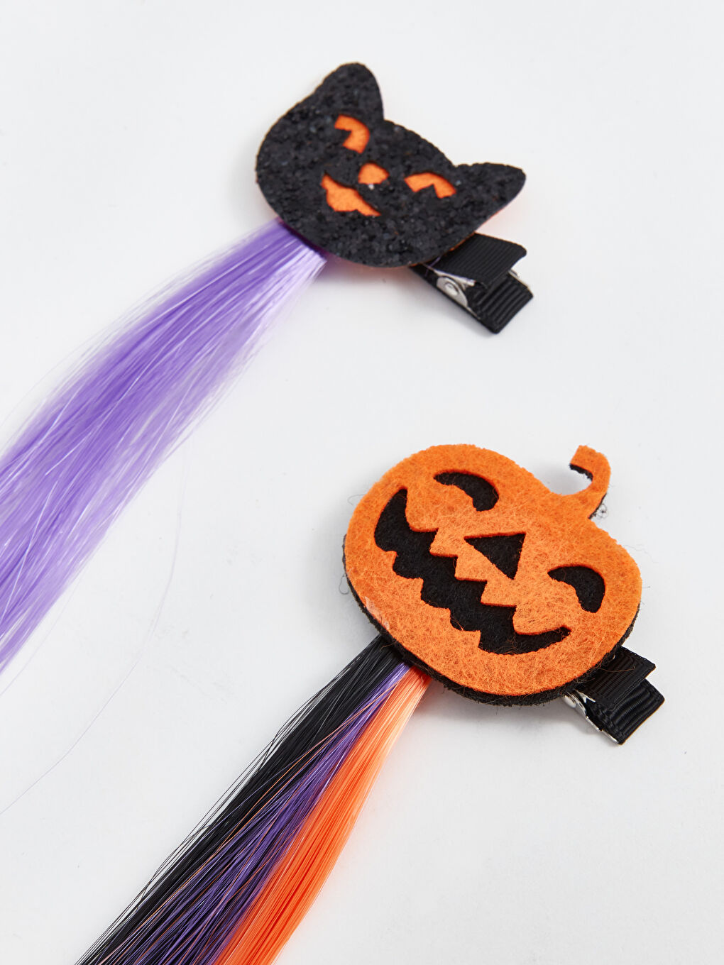 H12 Metal Buckle Girls' Clip-in Hair Extension -W4BS80Z4-QBC