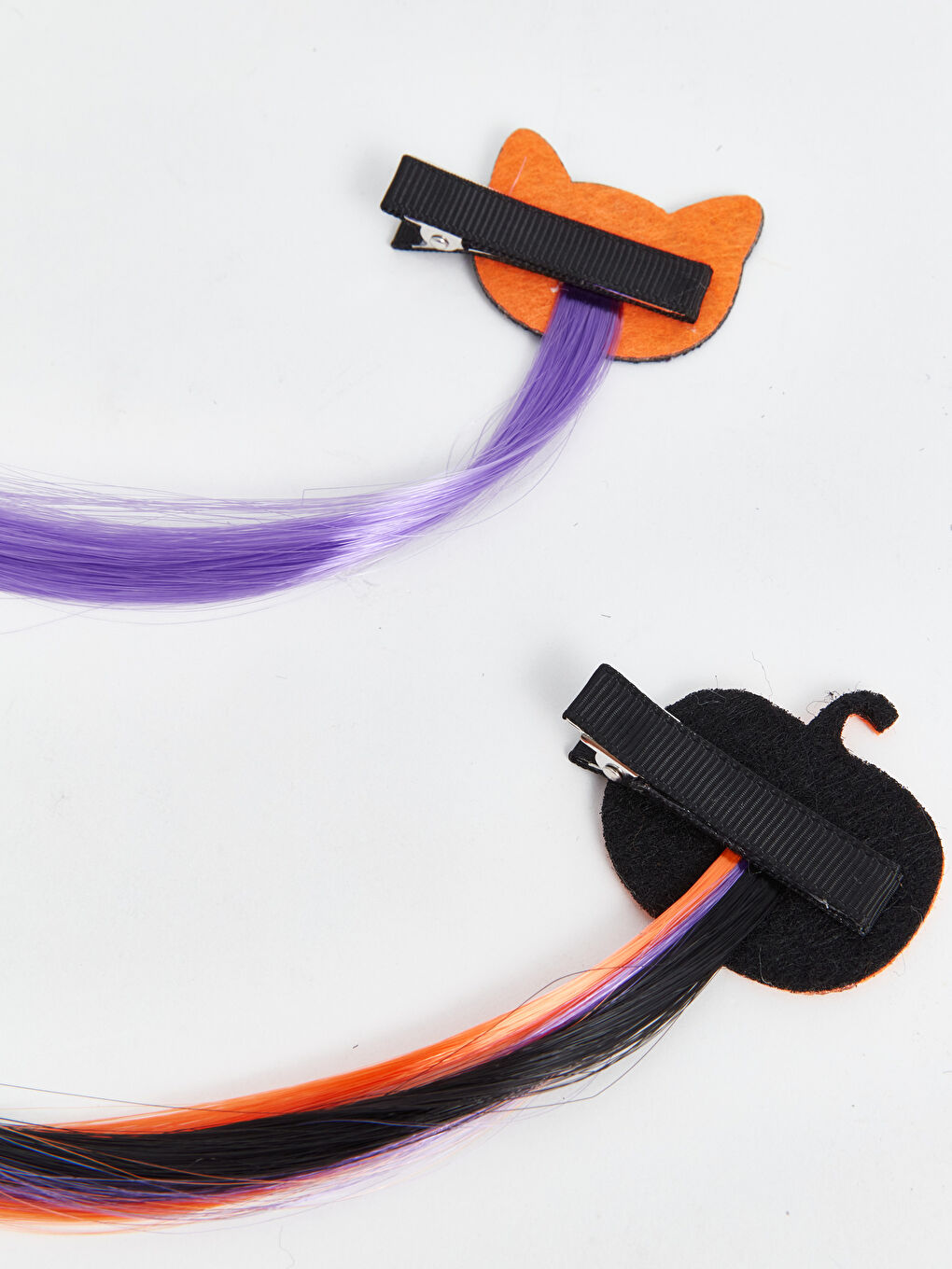 H12 Metal Buckle Girls' Clip-in Hair Extension -W4BS80Z4-QBC