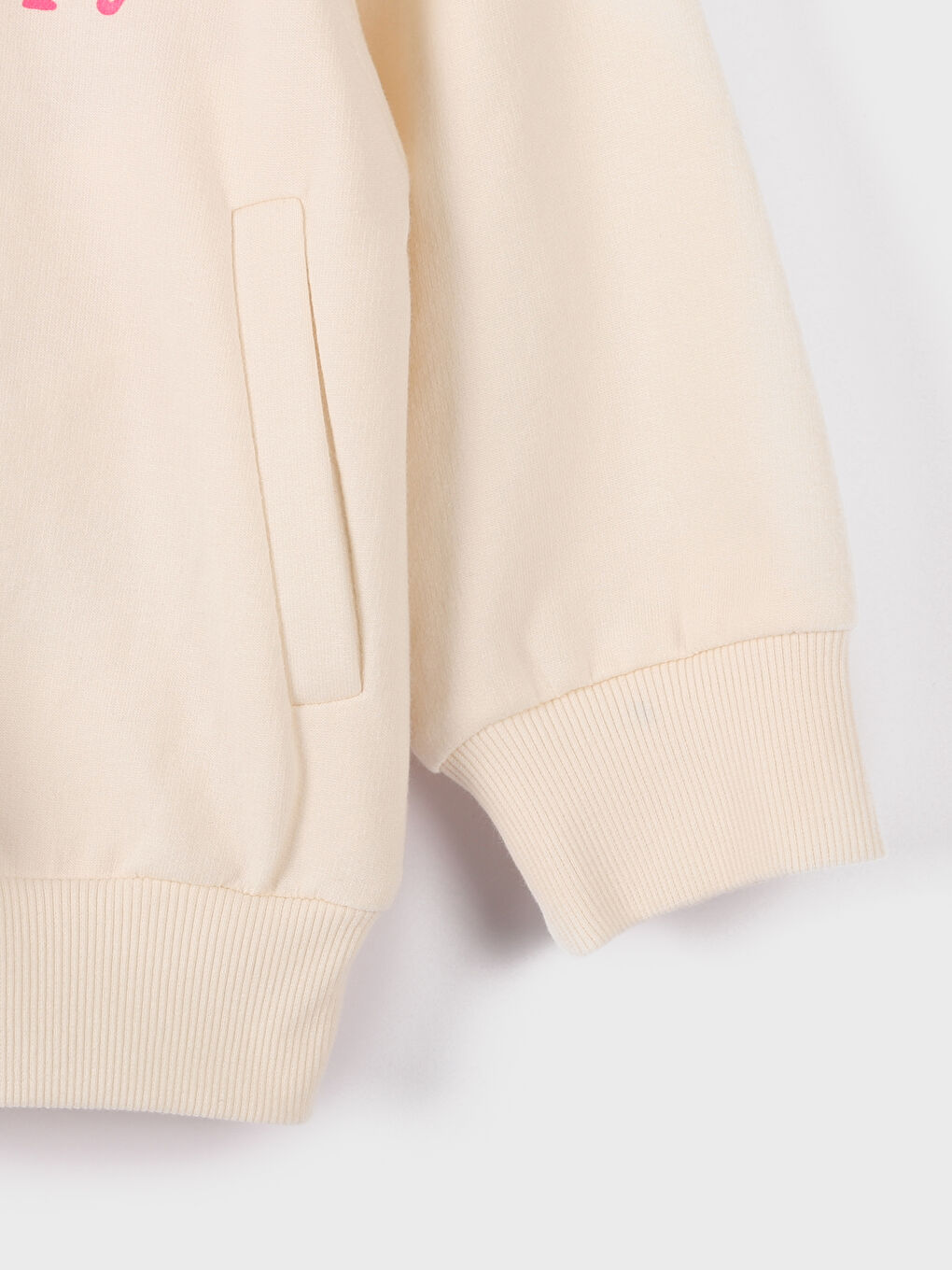 Hooded Girls' Zippered Sweatshirt -W4BT12Z4-FDV