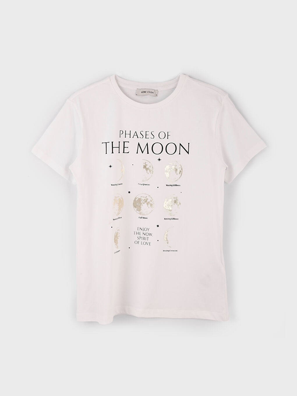 Crew Neck Printed Women's T-Shirt