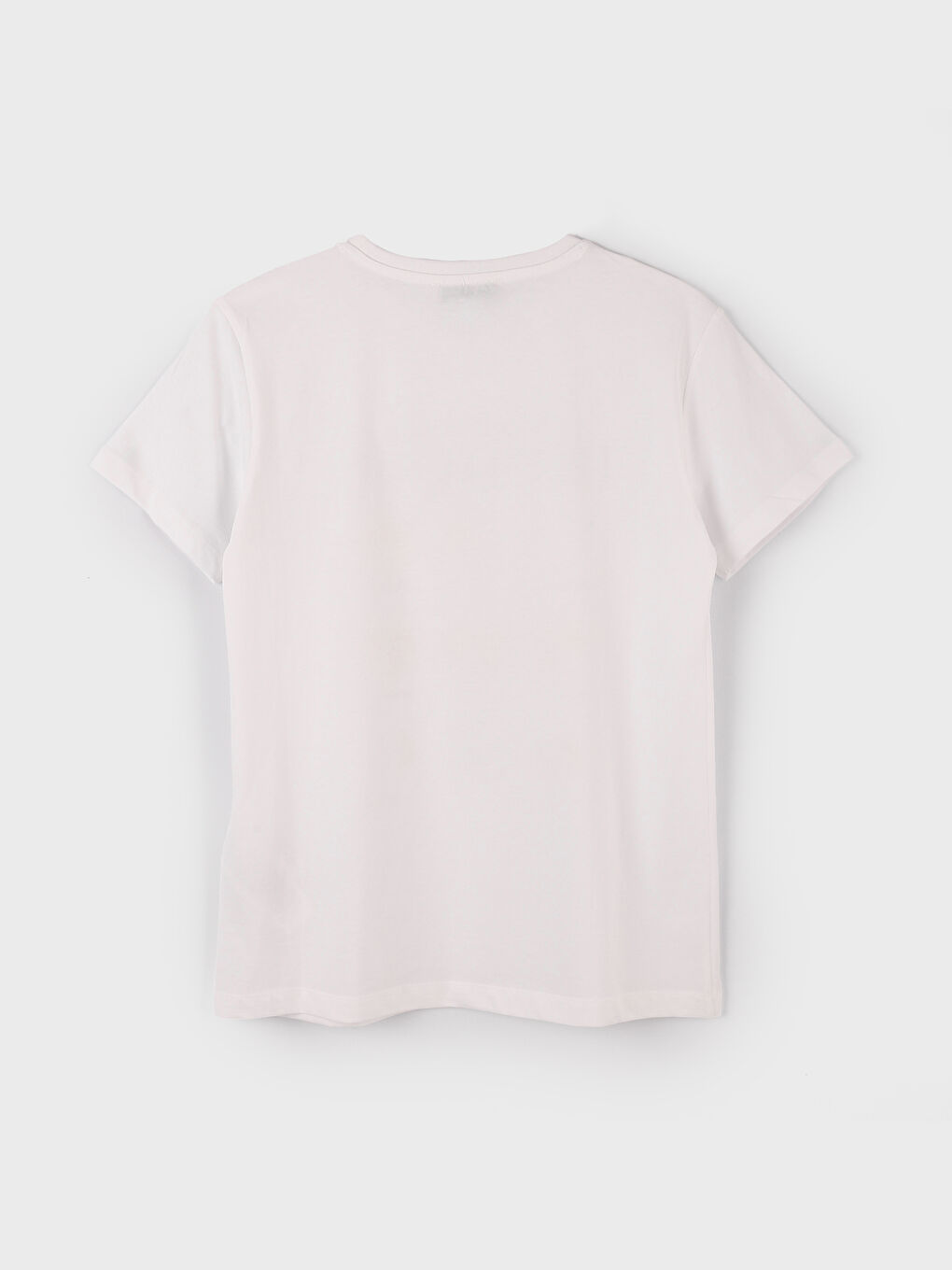 Crew Neck Printed Women's T-Shirt-3