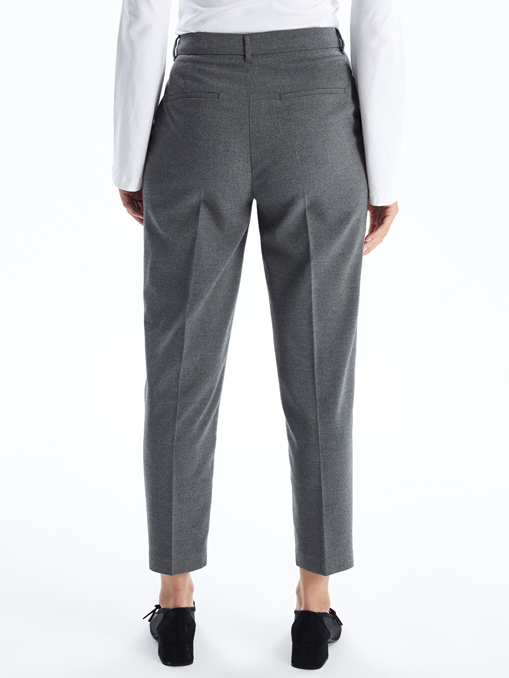 LCW Vision Slim Fit Women's Trousers -W4BT37Z8-JMD