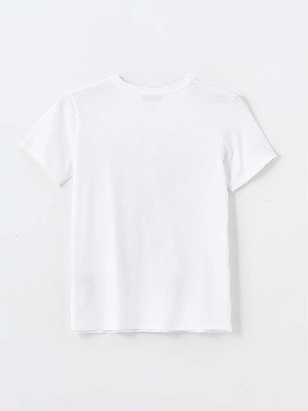 Crew Neck Printed Short Sleeve Women's T-Shirt-5