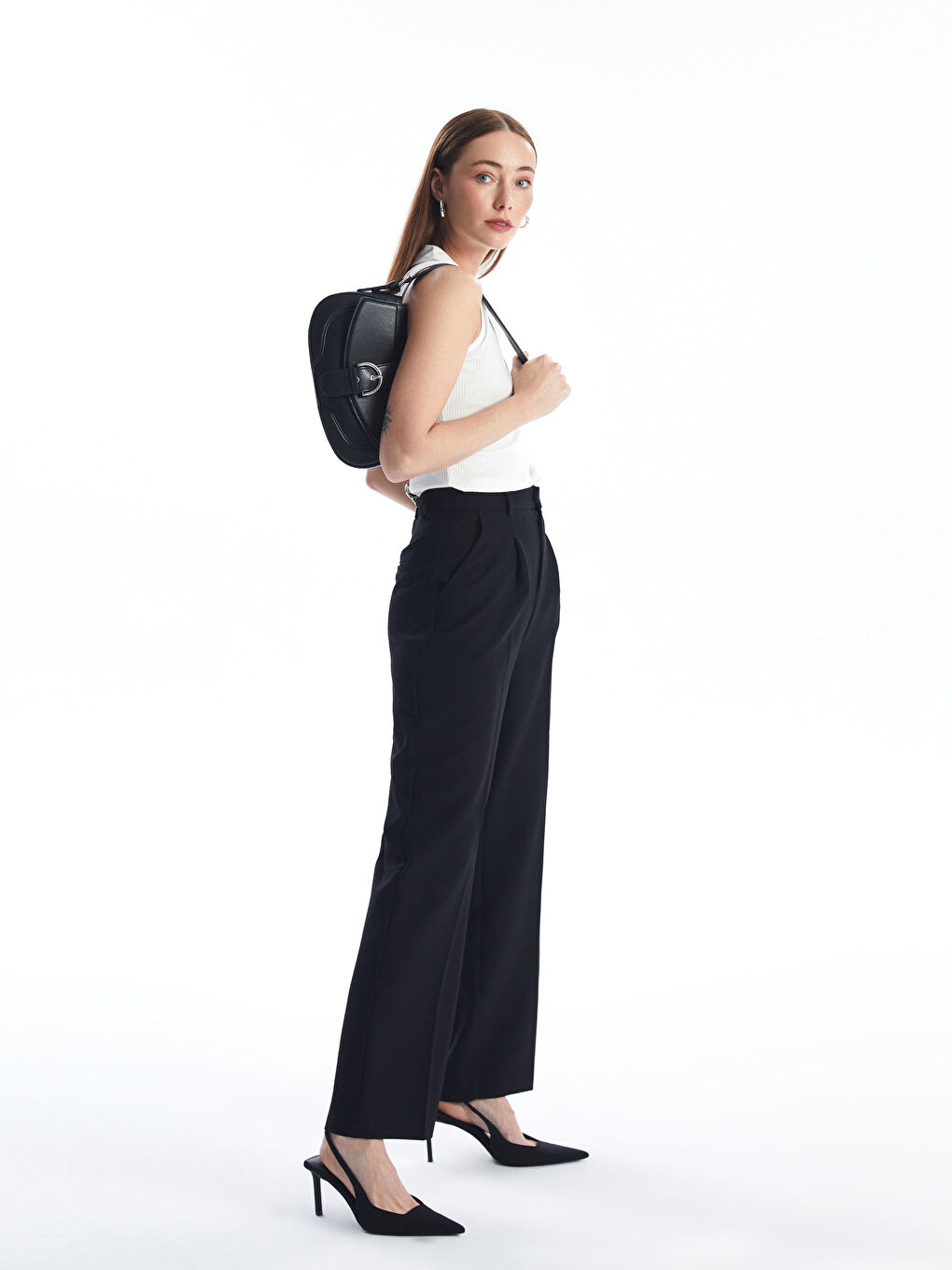 Сумка на плечо из искусственной кожи для женщин-1