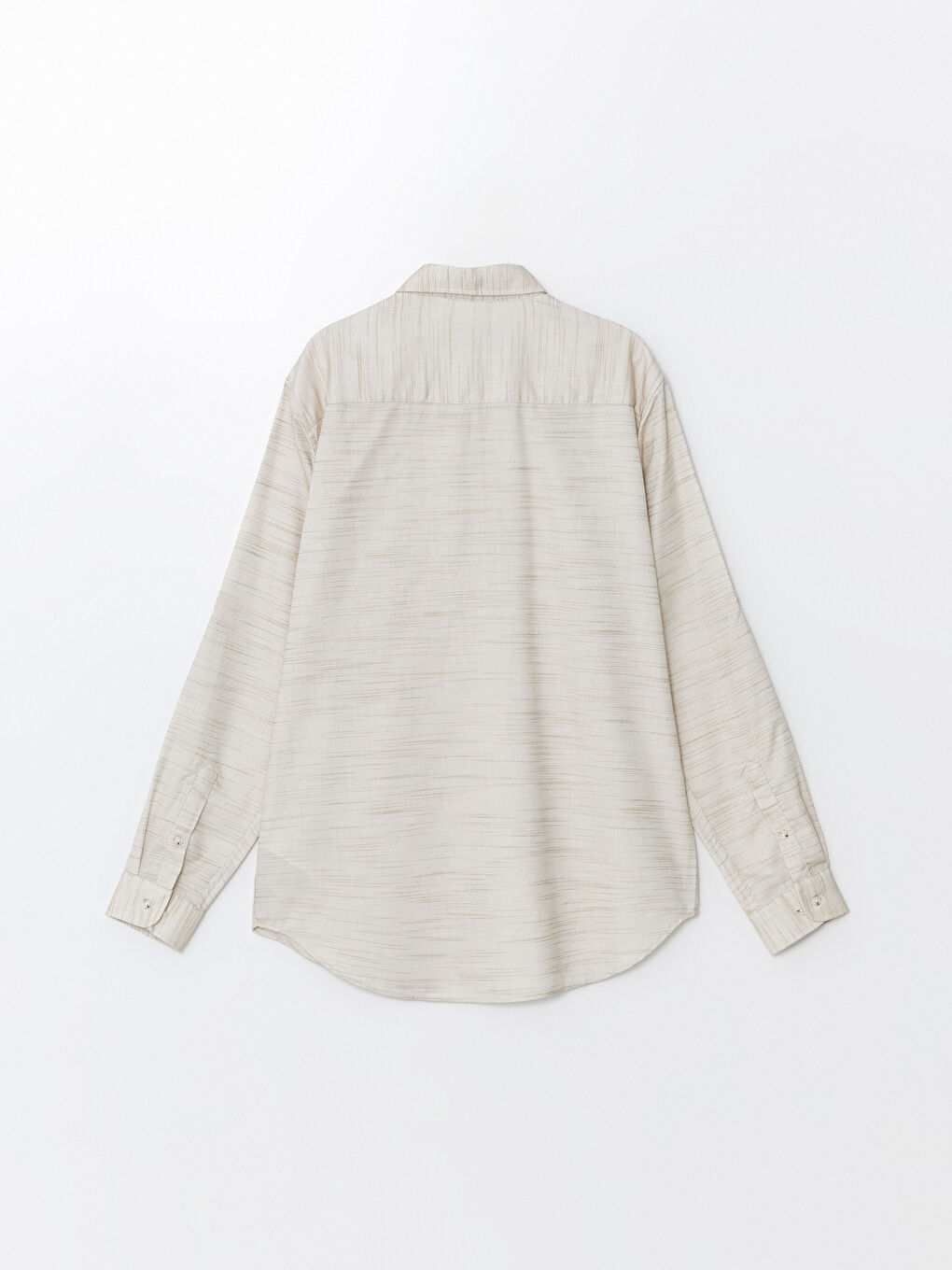 Slim Fit Long Sleeve Men's Shirt-6