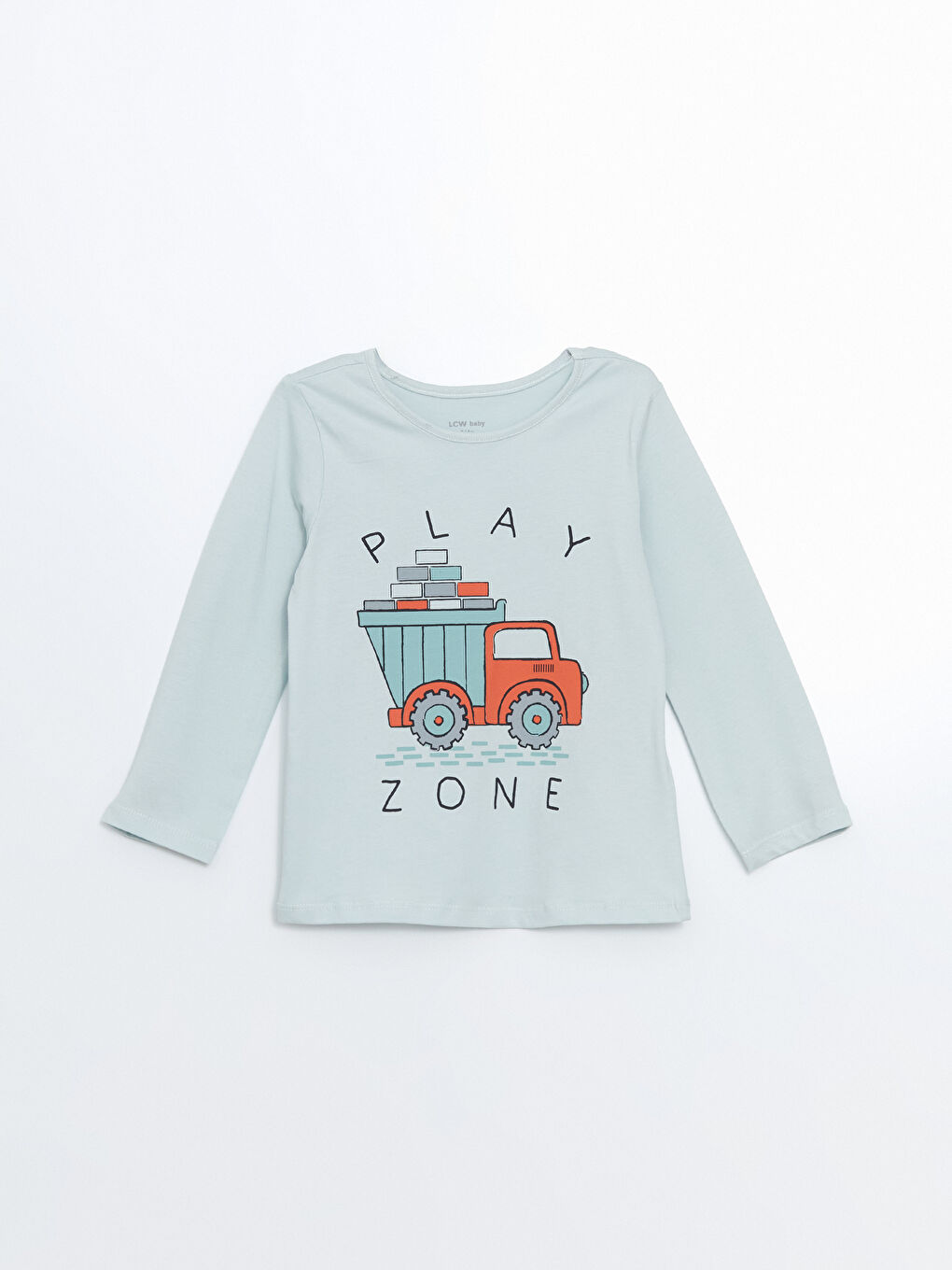 Crew Neck Boys' Pyjama Set-1