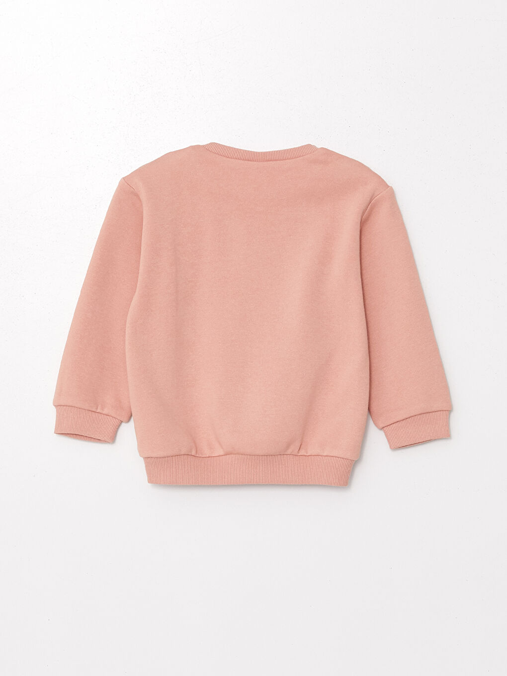 Crew Neck Long Sleeve Printed Girls' Sweatshirt and Tracksuit Bottom 2 Pack Set-2