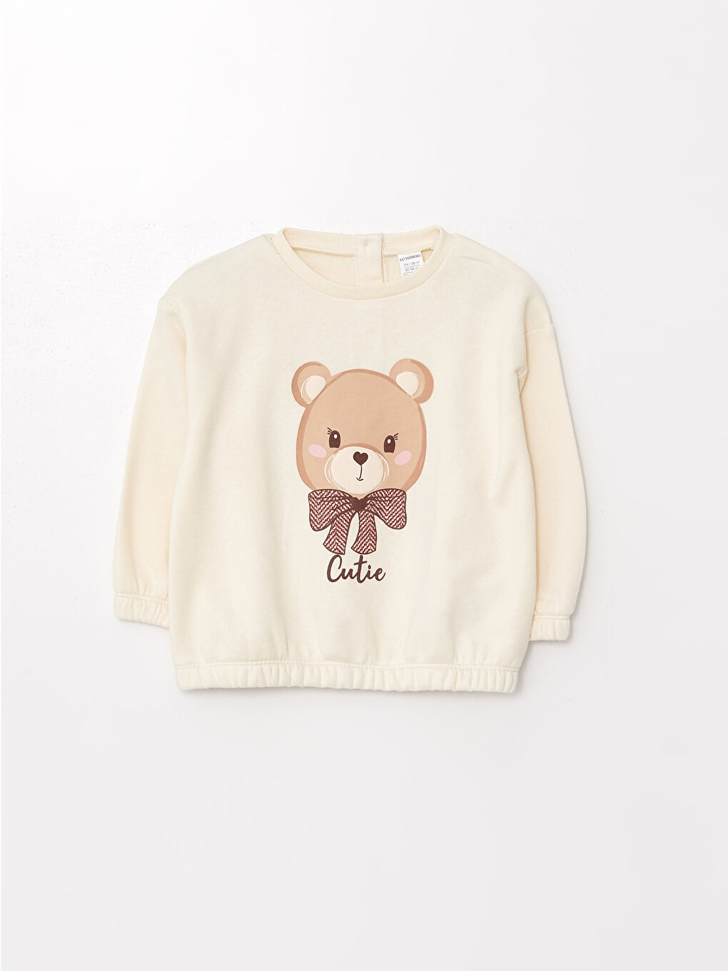 Crew Neck Long Sleeve Embroidered Girls' Sweatshirt and Tights 2 Pack Set-1