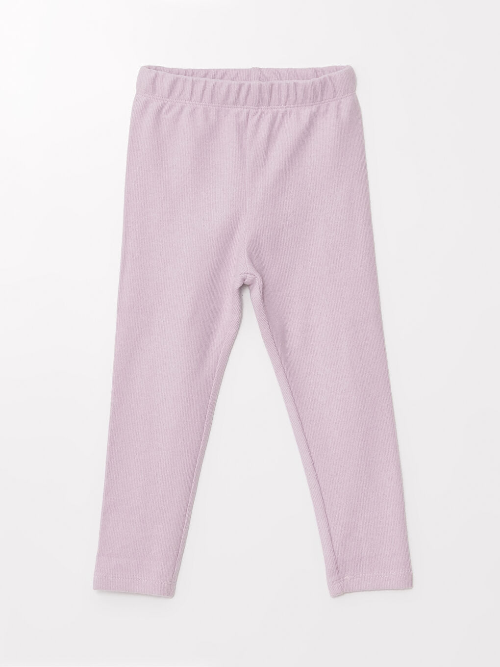 Elasticated Waist Basic Girls' Leggings 2 Pack -W4BU77Z1-LRA