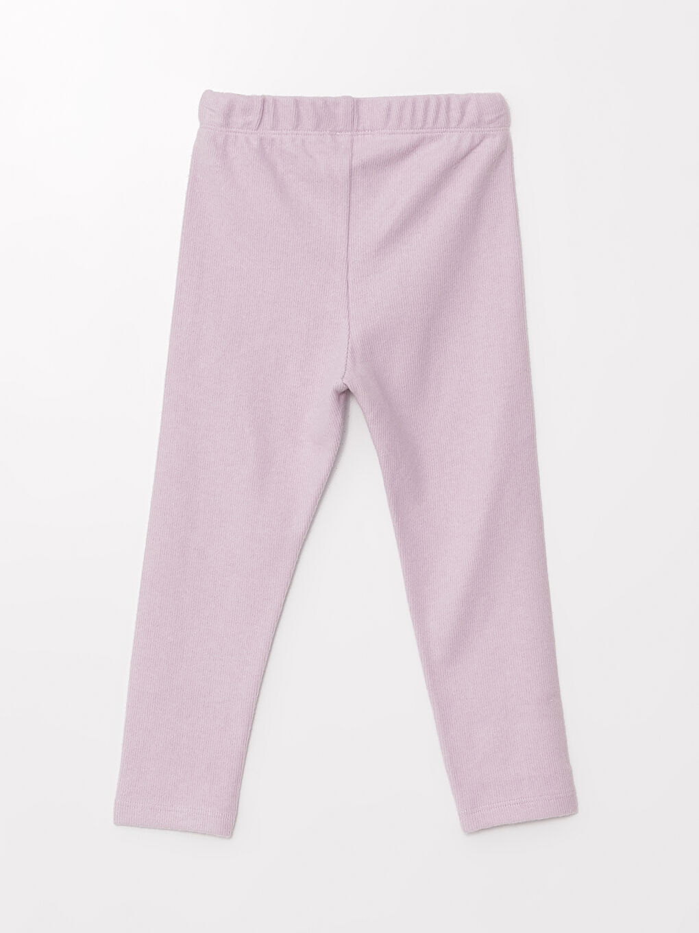 Elasticated Waist Basic Girls' Leggings 2 Pack -W4BU77Z1-LRA