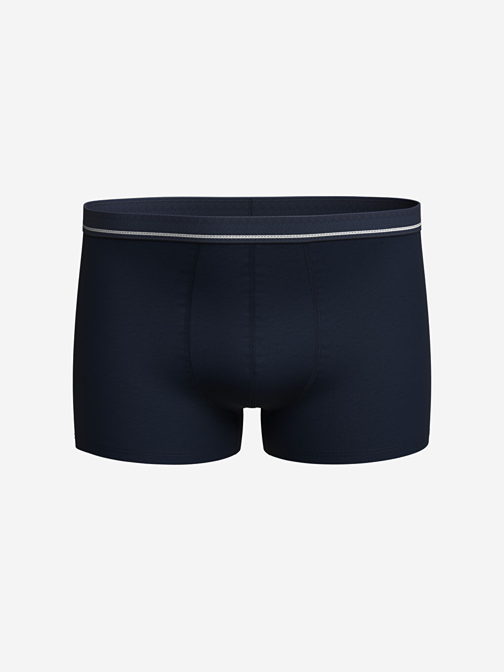 Lacivert Standart Kalıp Pamuklu Esnek Erkek Boxer