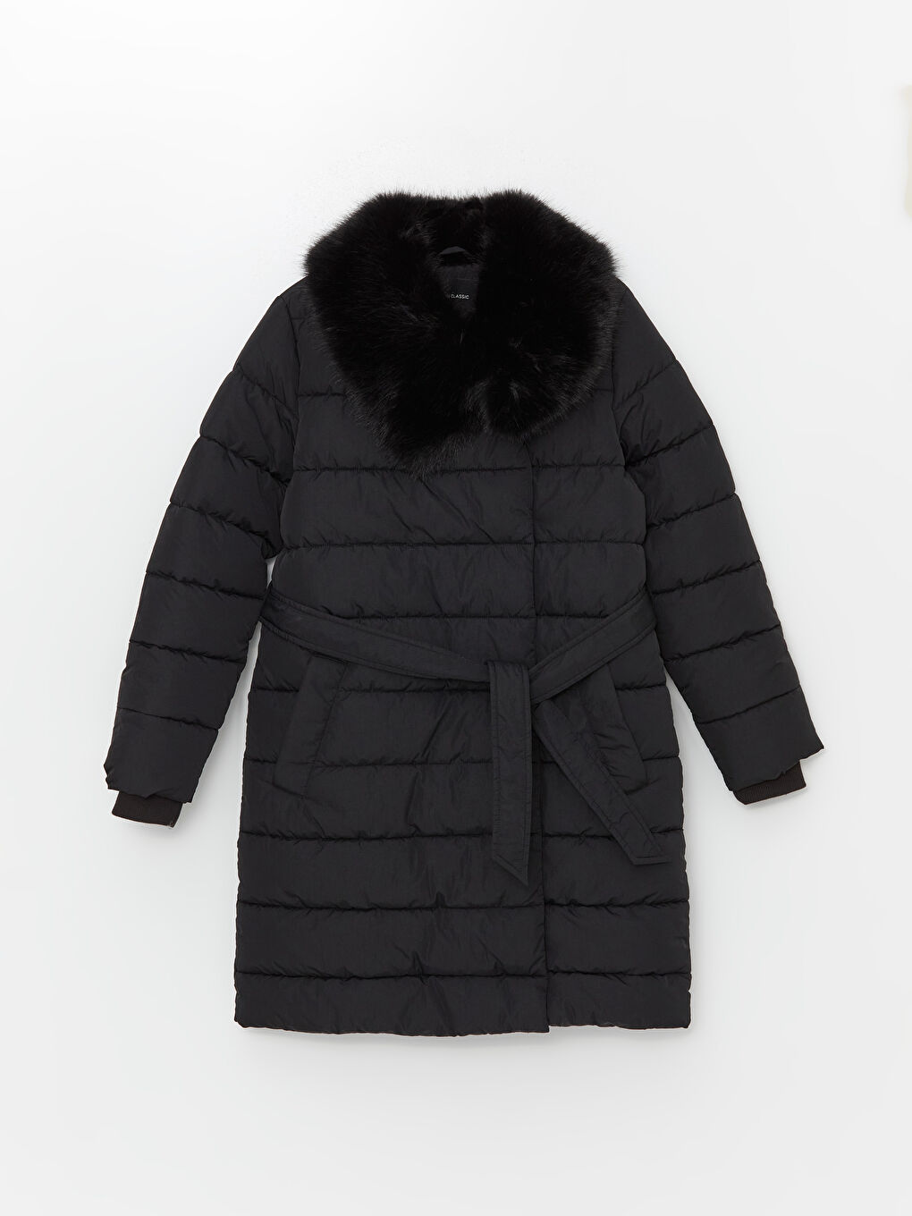 LCWAIKIKI Classic Ženska Puffer Jakna s Detaljima od Krzna -W4BV15Z8-CVL