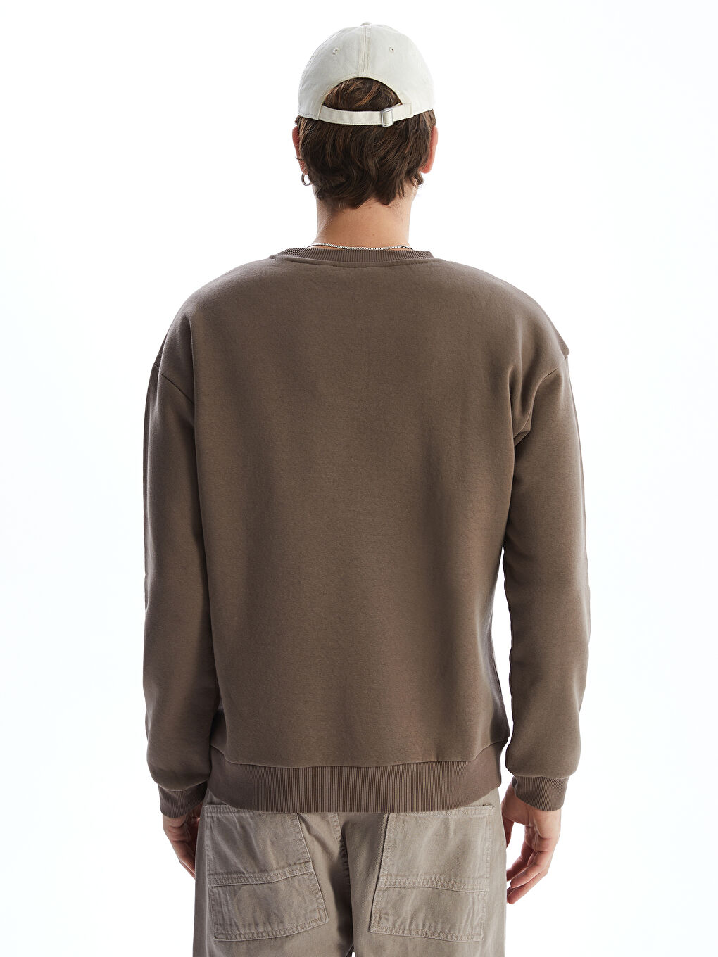 Los Angeles Printed Thick Men's Sweatshirt-3