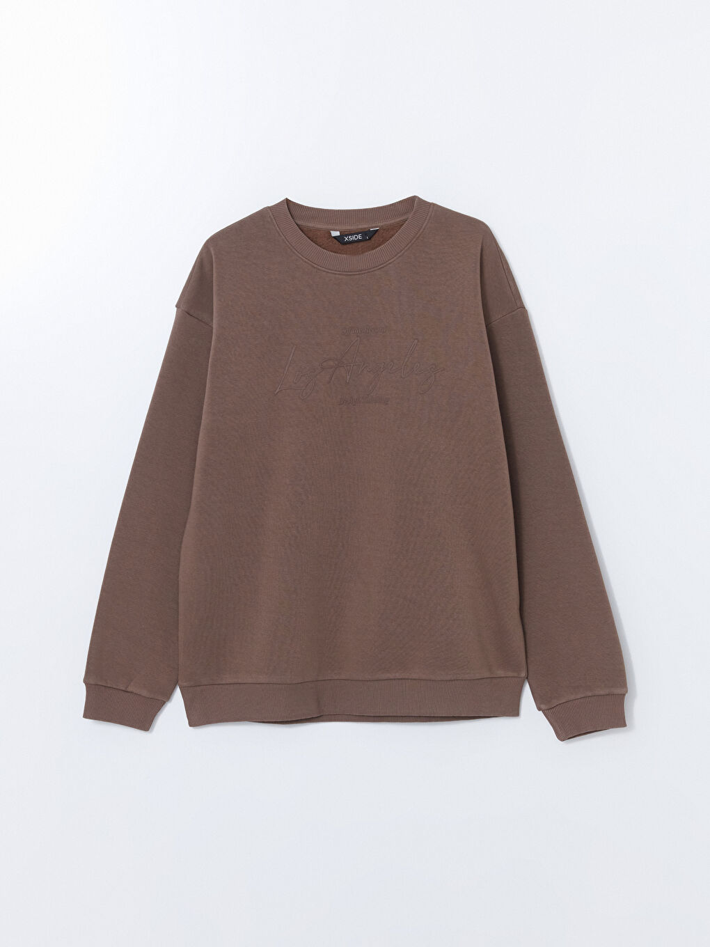 Los Angeles Printed Thick Men's Sweatshirt-4