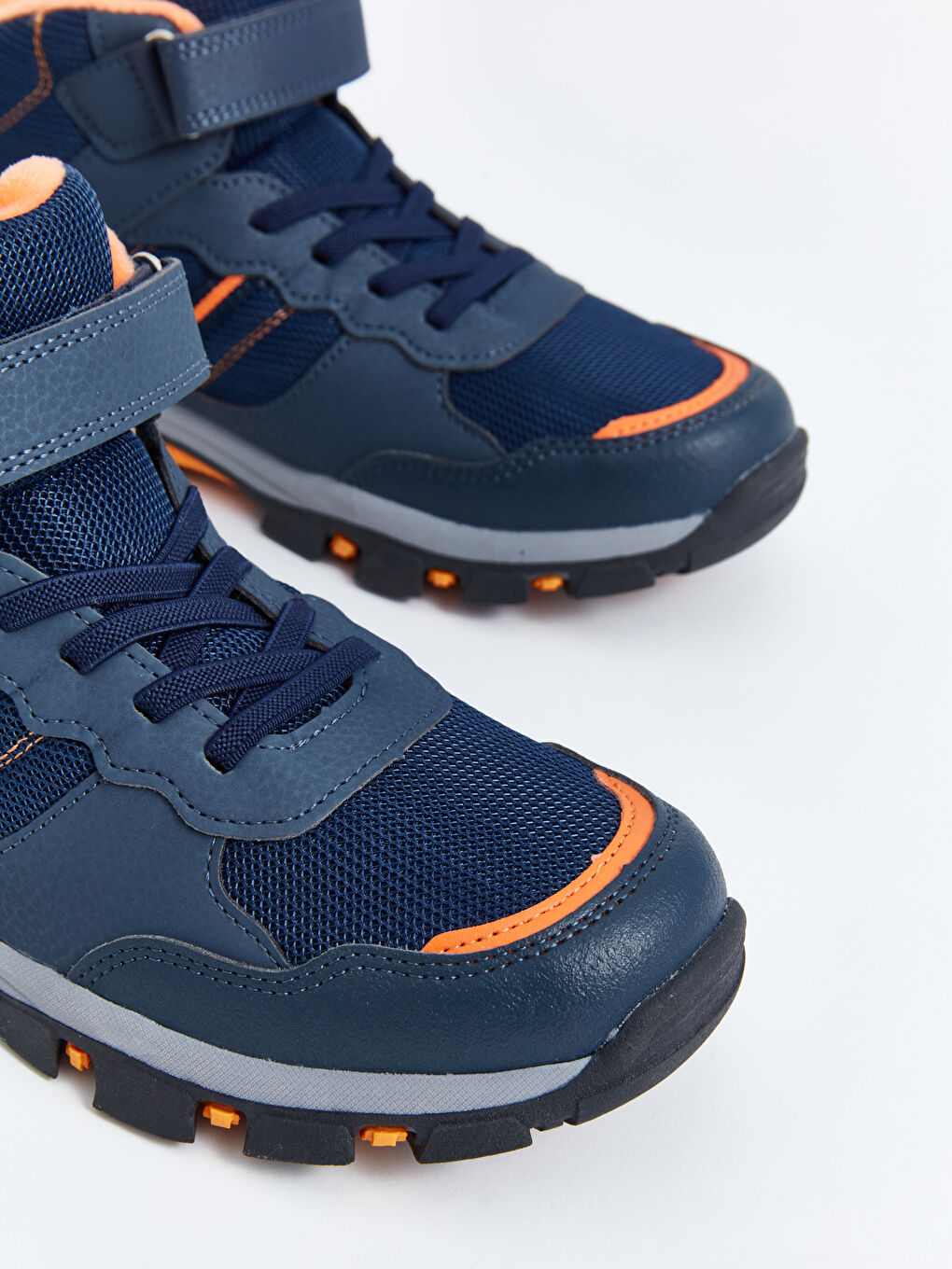 Laces & Hook-and-Loop Boys' Trekking Boot -W4BV46Z4-CRP
