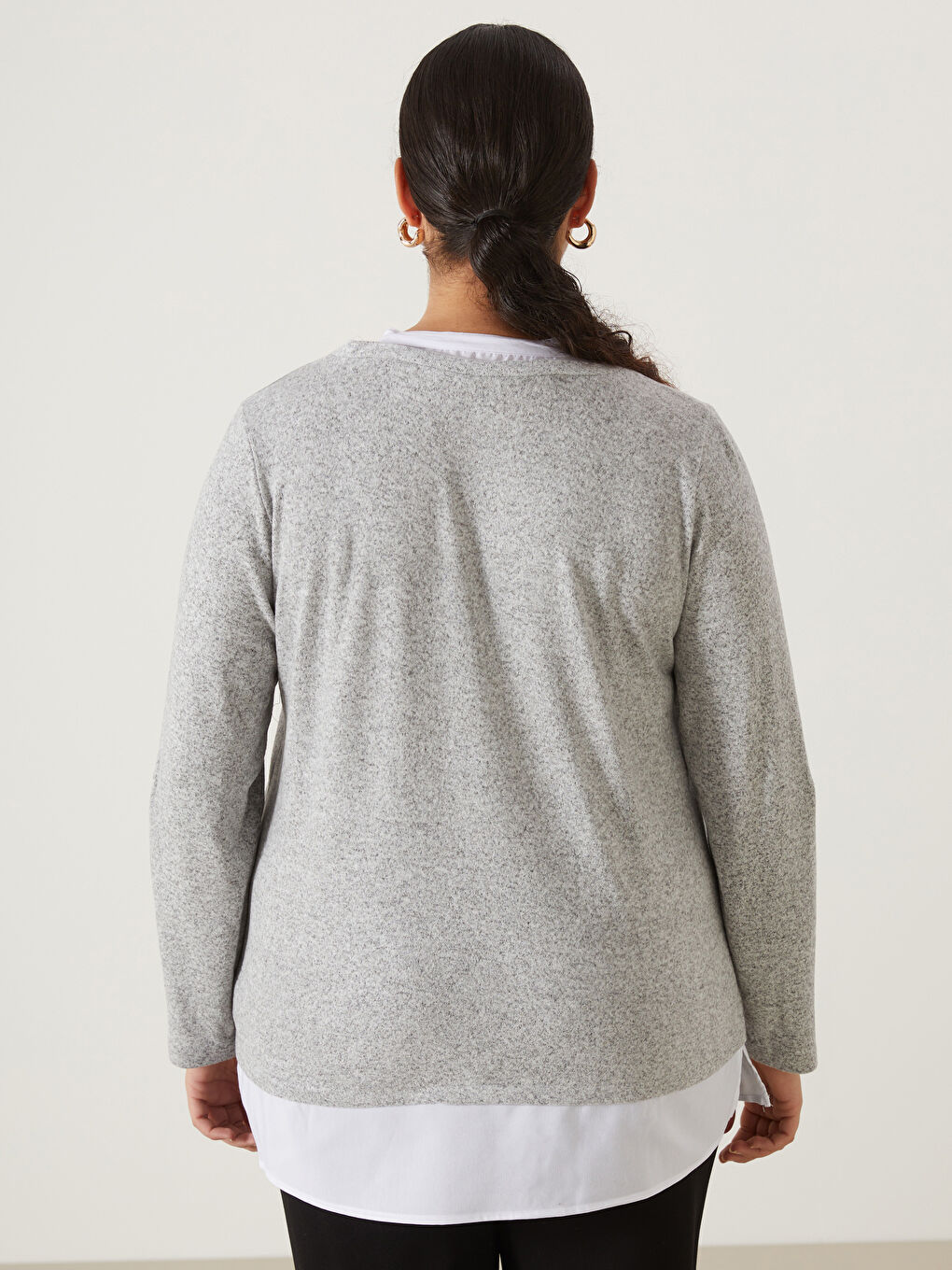 Notch Neck Women's Blouse-7