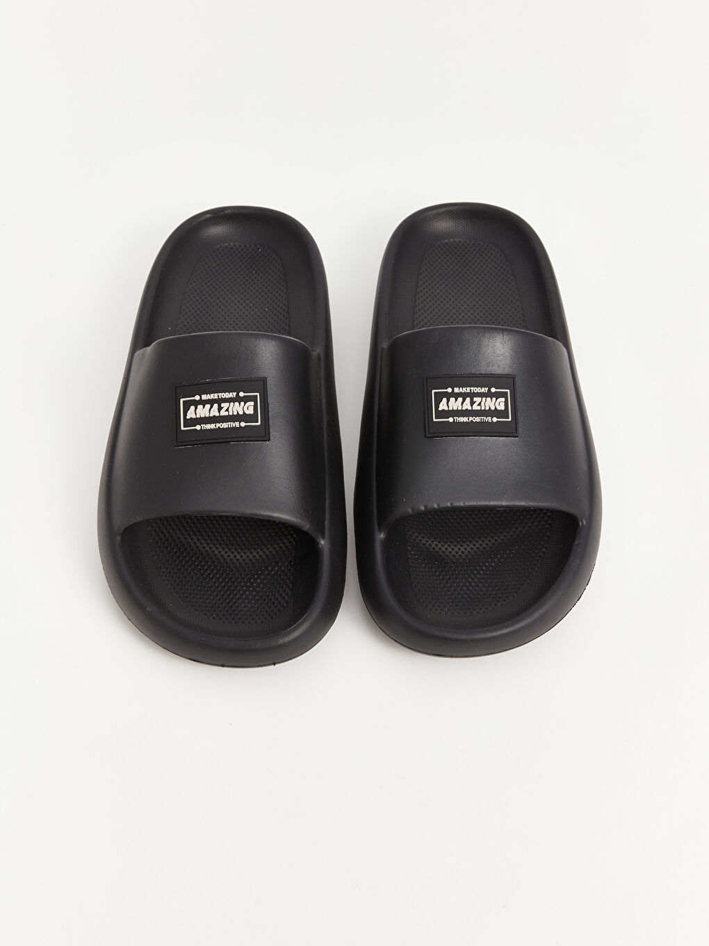 Single-Band Printed Men's Slippers-2