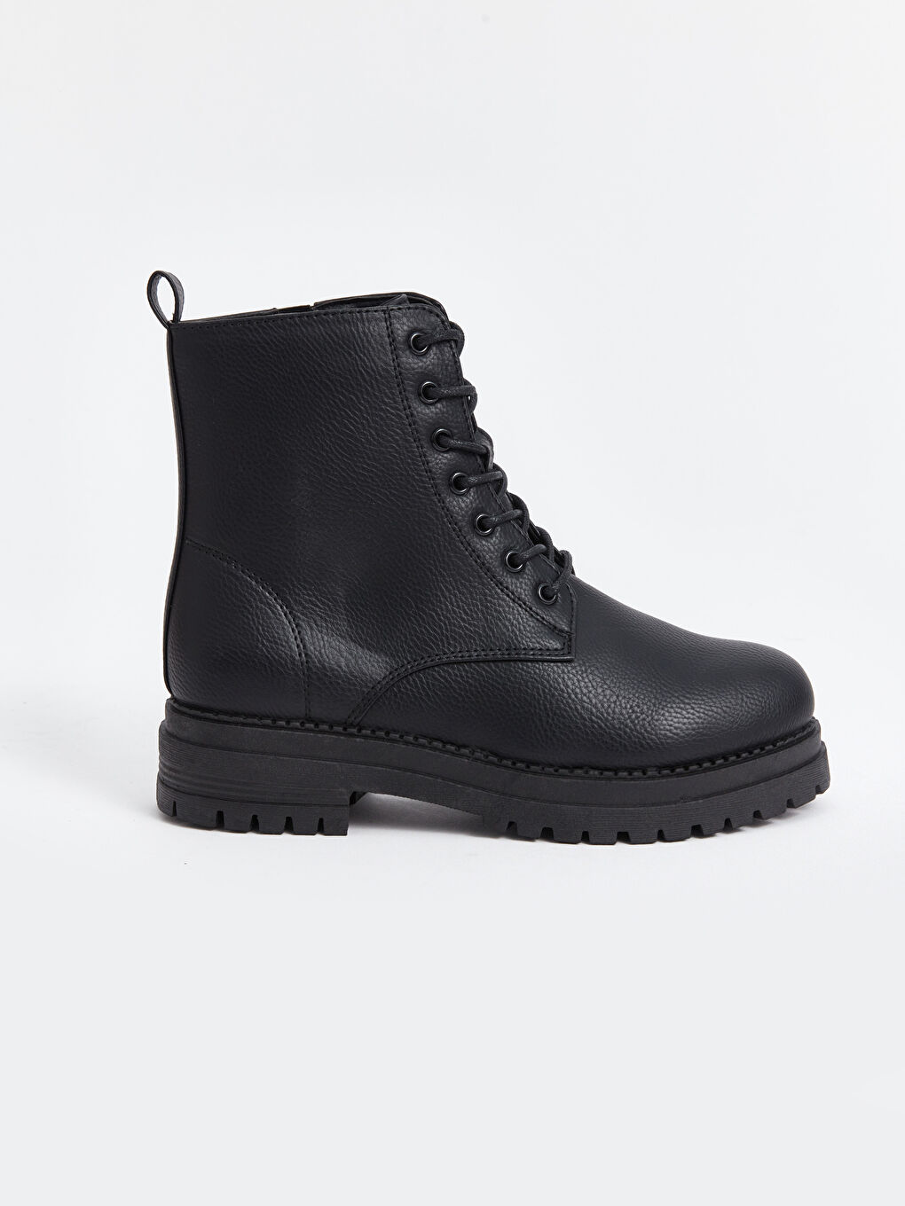 Women's Lace-Up and Zipper Boots -W4CA54Z8-HUC