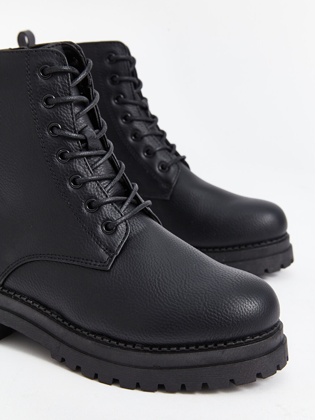 Women's Lace-Up and Zipper Boots -W4CA54Z8-HUC