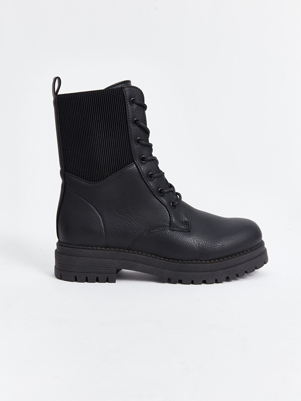 LCW STEPS Lace-up Faux Leather Women's Boot -W4CA56Z8-HUC