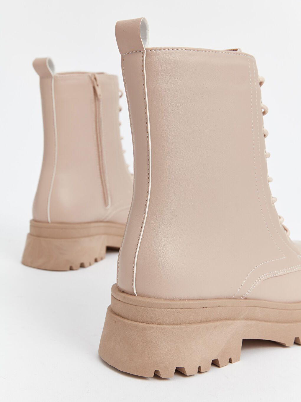 LC WAIKIKI Women's Lace-Up and Zipper Boots -W4CA63Z8-S41