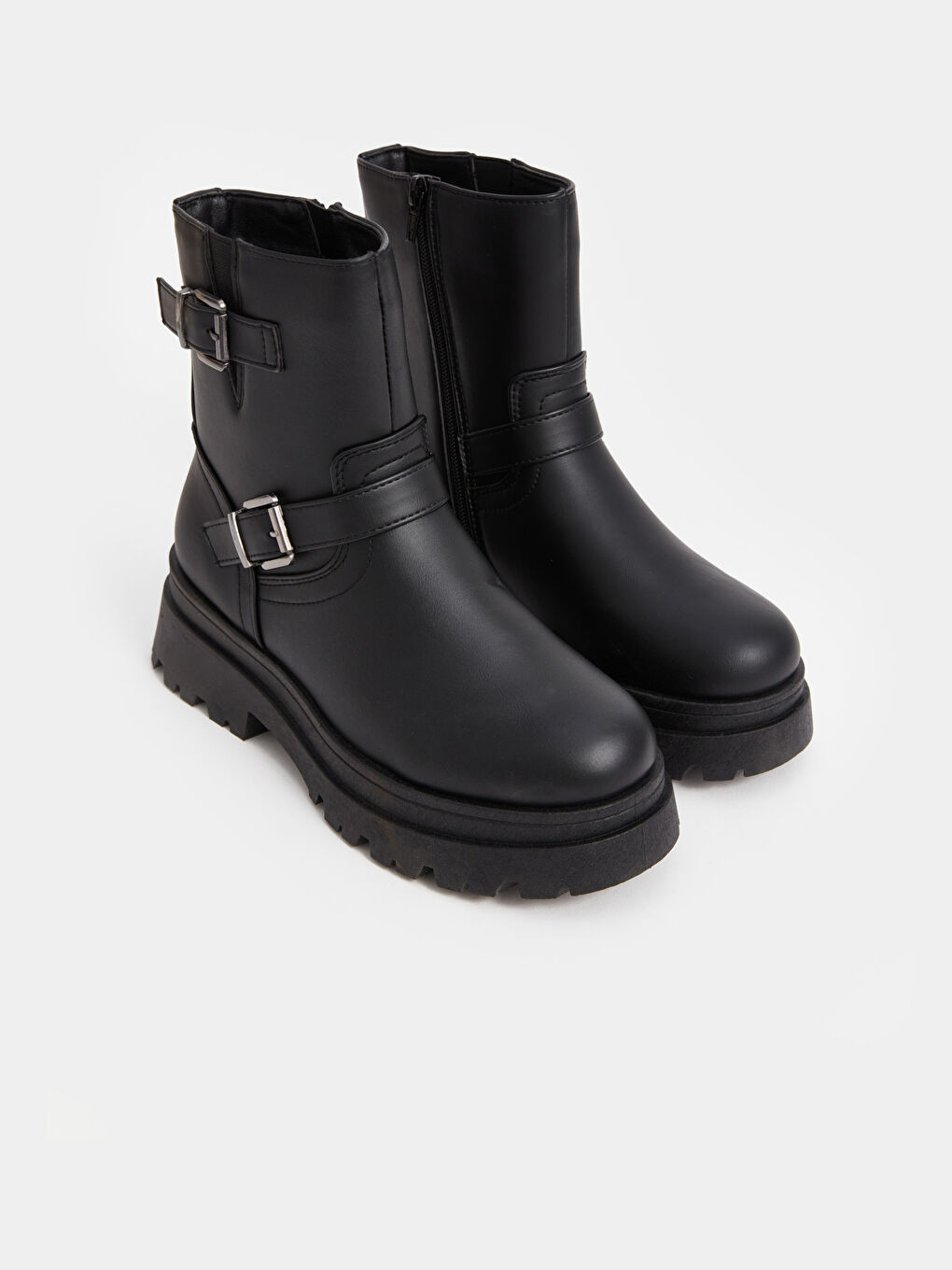 LC WAIKIKI Leather-Look Women's Boots -W4CB20Z8-CVL