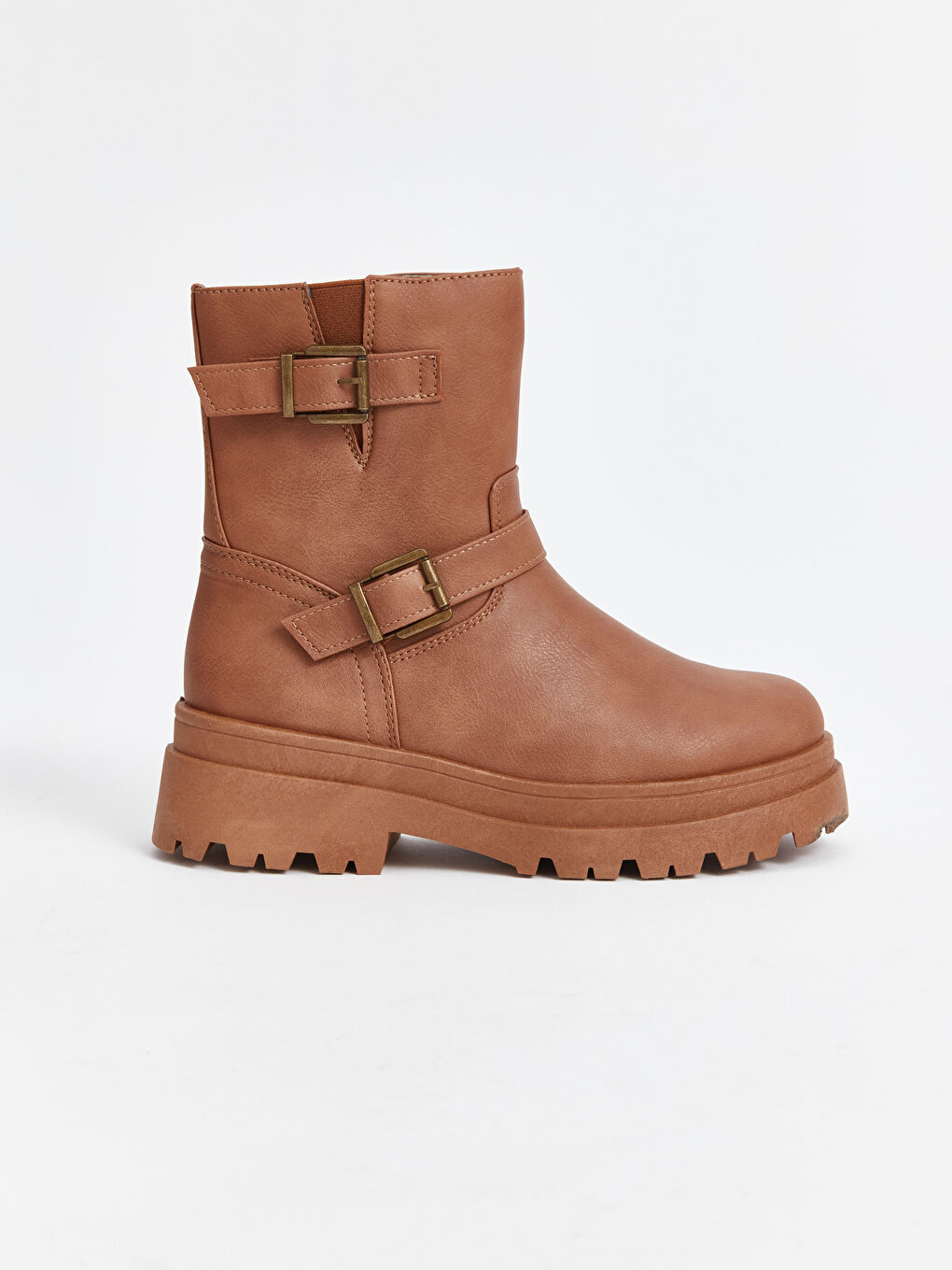 Leather-Look Women's Boots-1