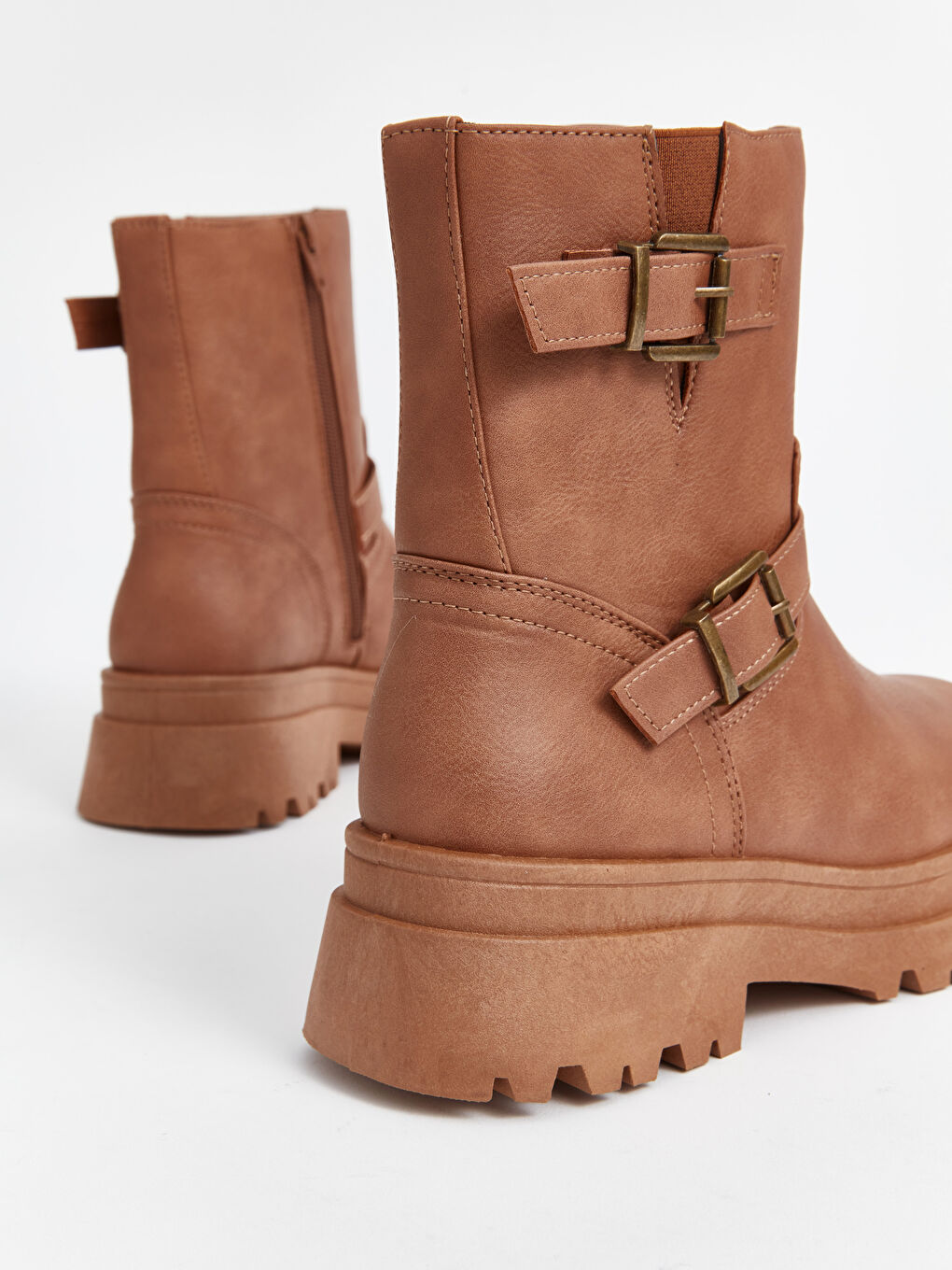 Bottes pour Femmes en Similicuir-4