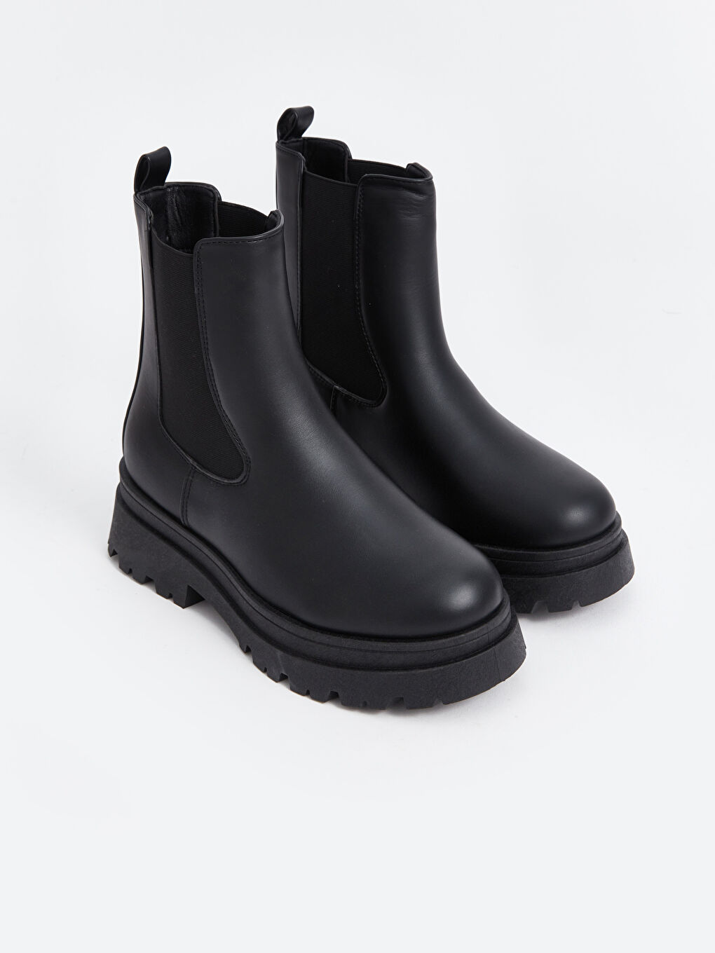Leather-Look Women's Boots
