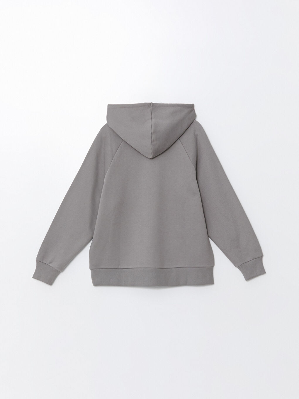 LCW Vision Gri Oversize Kadın Hoodie - 6