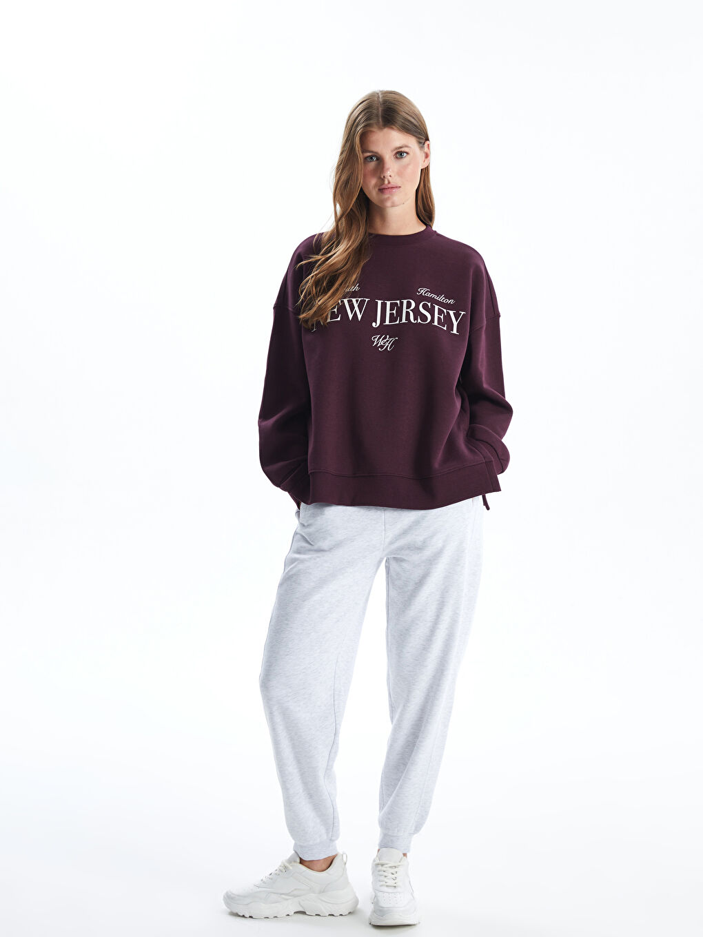 Ženske debele trenerke sa elastičnim strukom